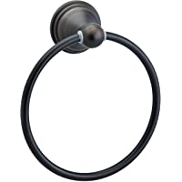 Amazon Basics - Toallero de anilla de diseño moderno - Bronce antiguo